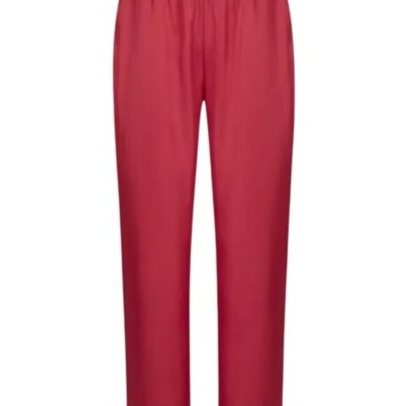 African Formal Dashiki Vibrant Red Shirt & Pant Suit Traditional Dress Outfit - Picture 4 of 5